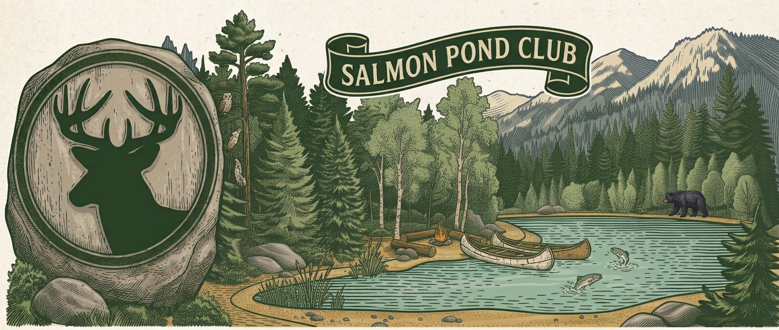 Salmon Pond Club Header Artwork